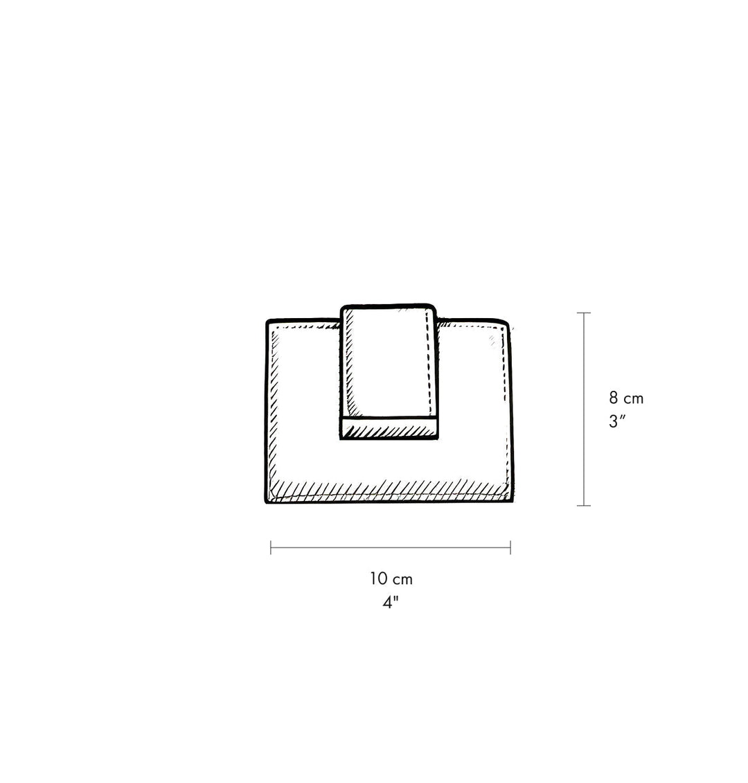 Daniella Lehavi Frida Small Wallet measurements
