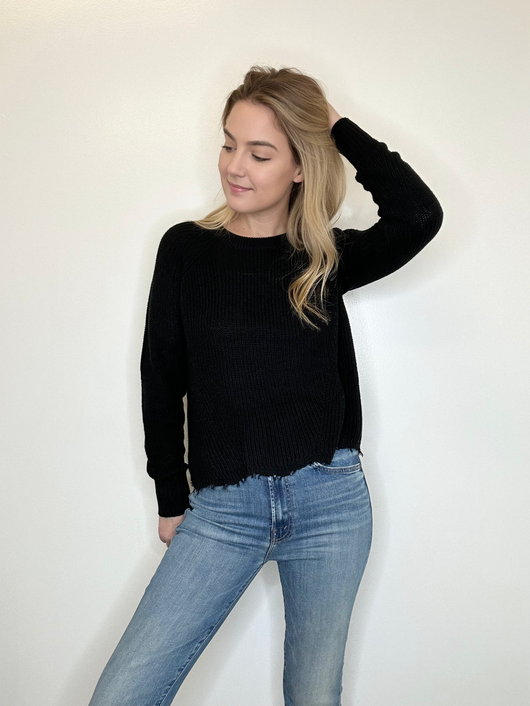 Autumn Cashmere Distressed Scallop Shaker