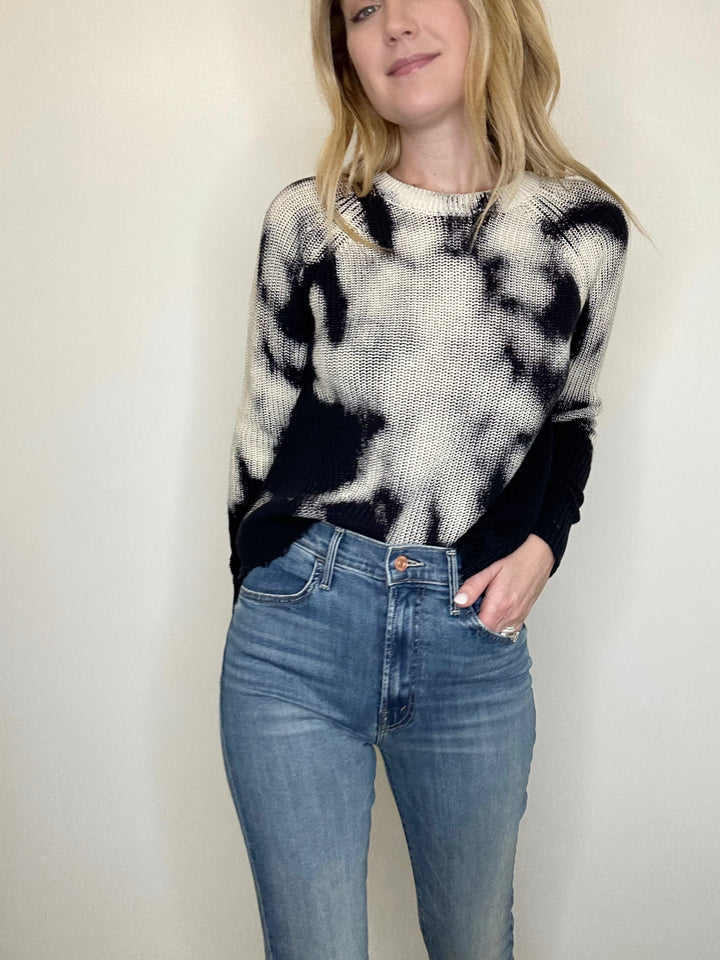Autumn Cashmere Bleached Scallop Shaker - Navy
