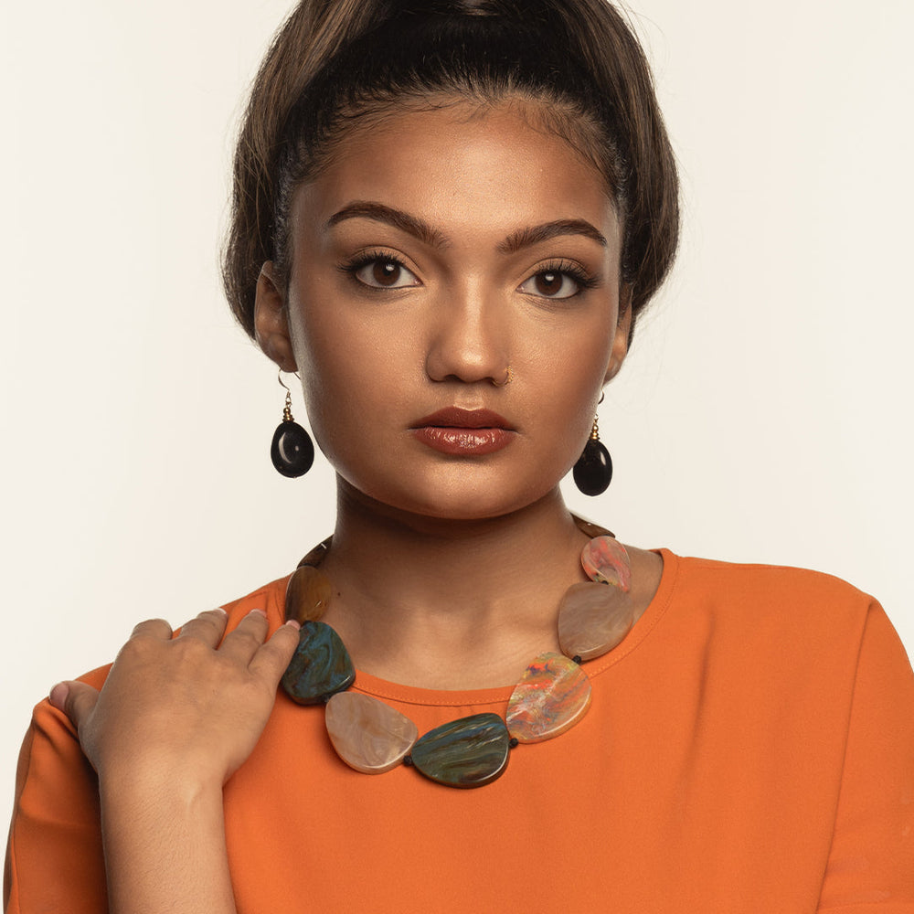 PONO Gemma Necklace in Mineral available at Barbara Katz