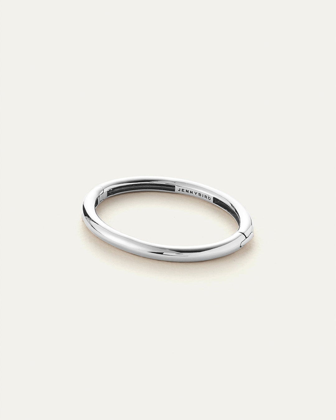 Jenny Bird Gia Bangle in Platinum available at Barbara Katz