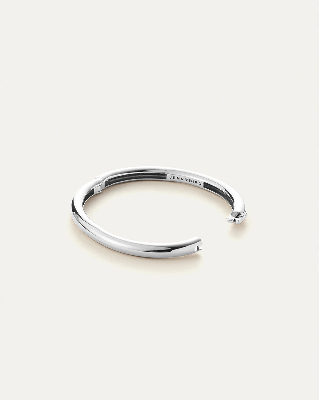 Jenny Bird Gia Bangle in Platinum available at Barbara Katz