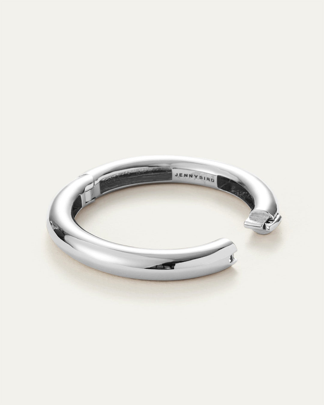 Jenny Bird Gia Mega Bangle in Platinum available at Barbara Katz