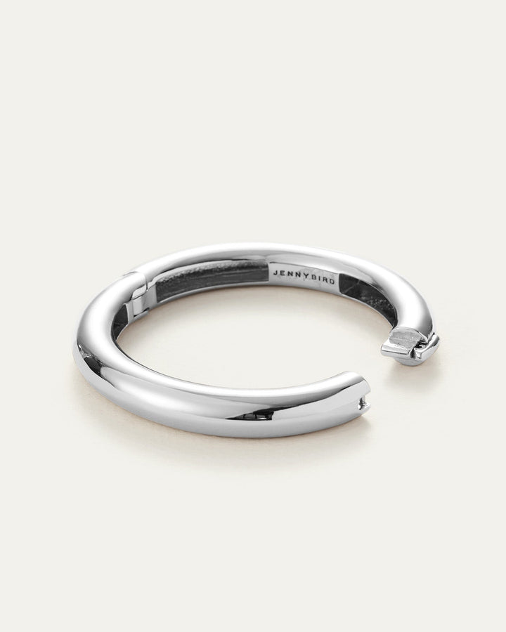 Jenny Bird Gia Mega Bangle in Platinum available at Barbara Katz