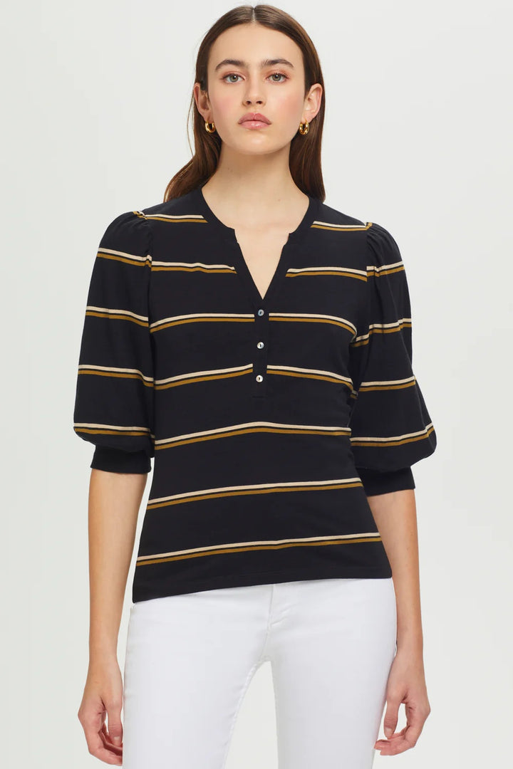 Goldie Autumn Stripe Chelsea Top