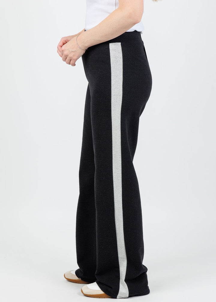 Goldie Melrose Light Flared Studio Pants in Black available at Barbara Katz