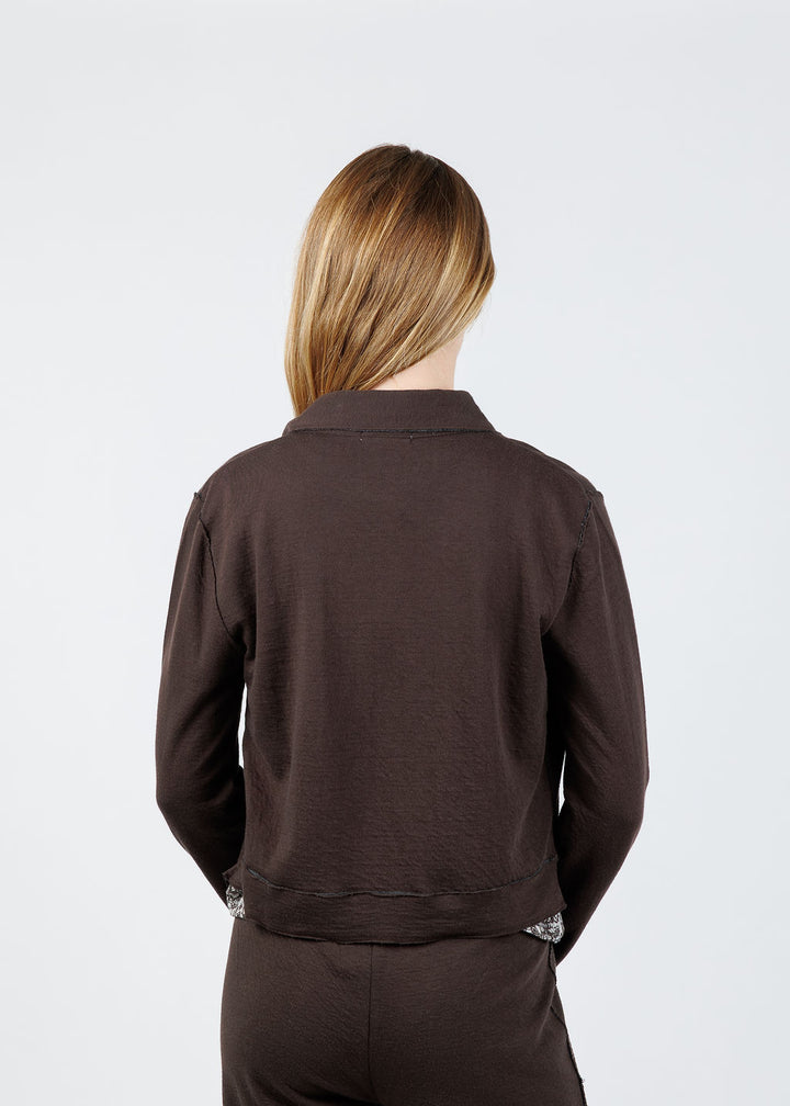 Goldie Serena Double Face Jacket in Coffee available at Barbara Katz