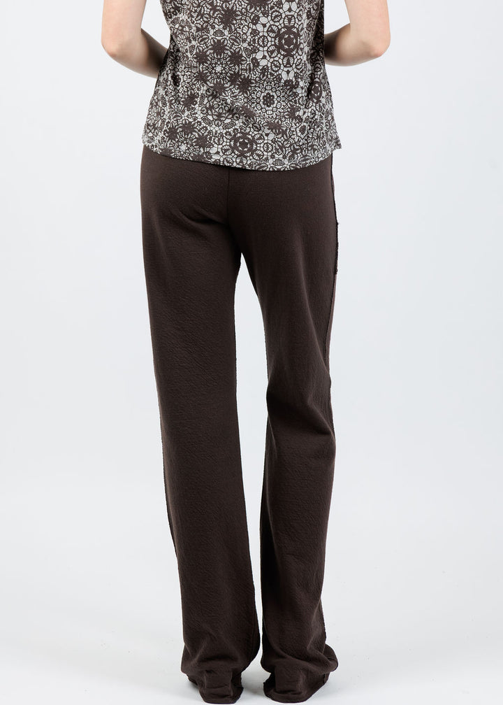 Goldie Serena Double Face Studio Pants in Coffee available at Barbara Katz