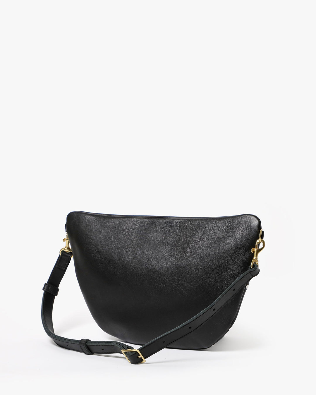 Clare V Grande Fanny Bag in Black Natura with Allover Studs available at Barbara Katz