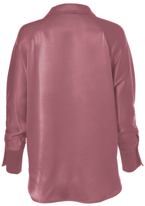 Diomi Half Button Isla Blouse in Lilas available at Barbara Katz