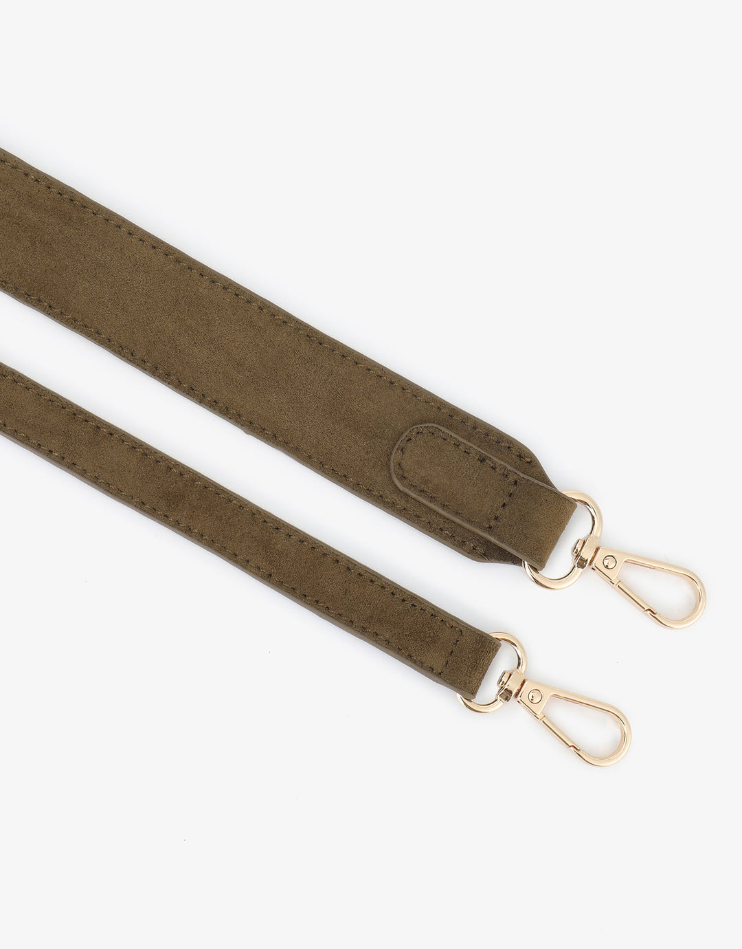 Remi/Reid Hollace Faux Suede Mini Woven Tote Bag in Olive available at Barbara Katz