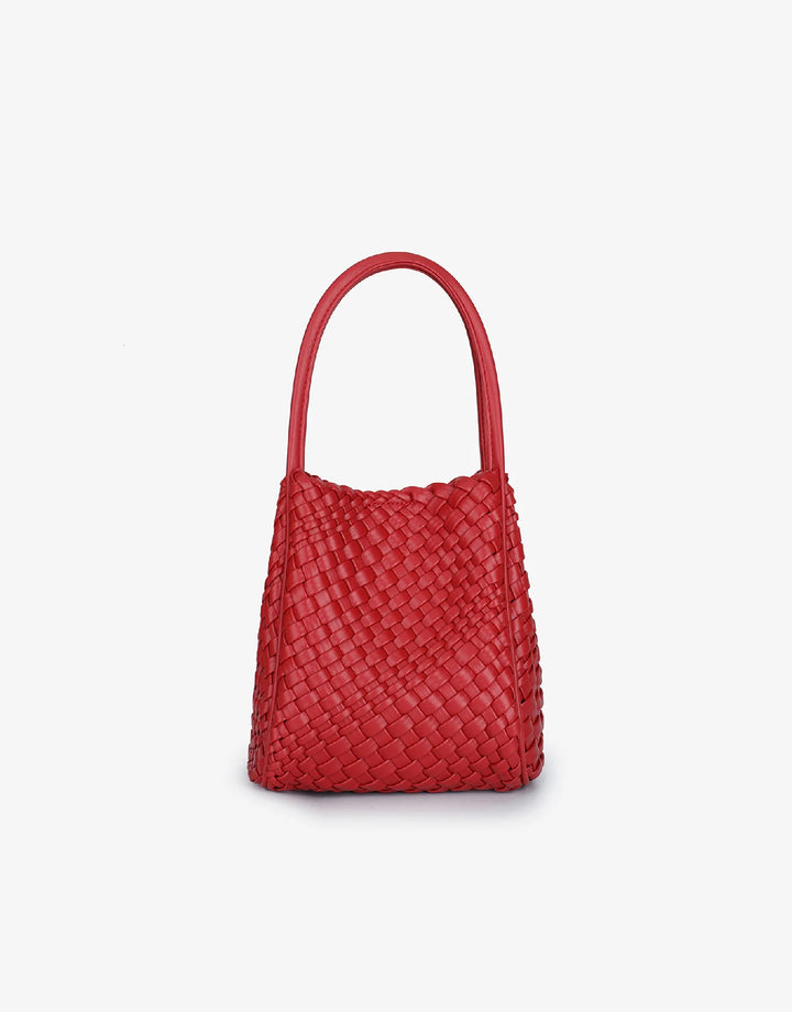 Remi/Reid Hollace Mini Tote Bag in Red available at Barbara Katz