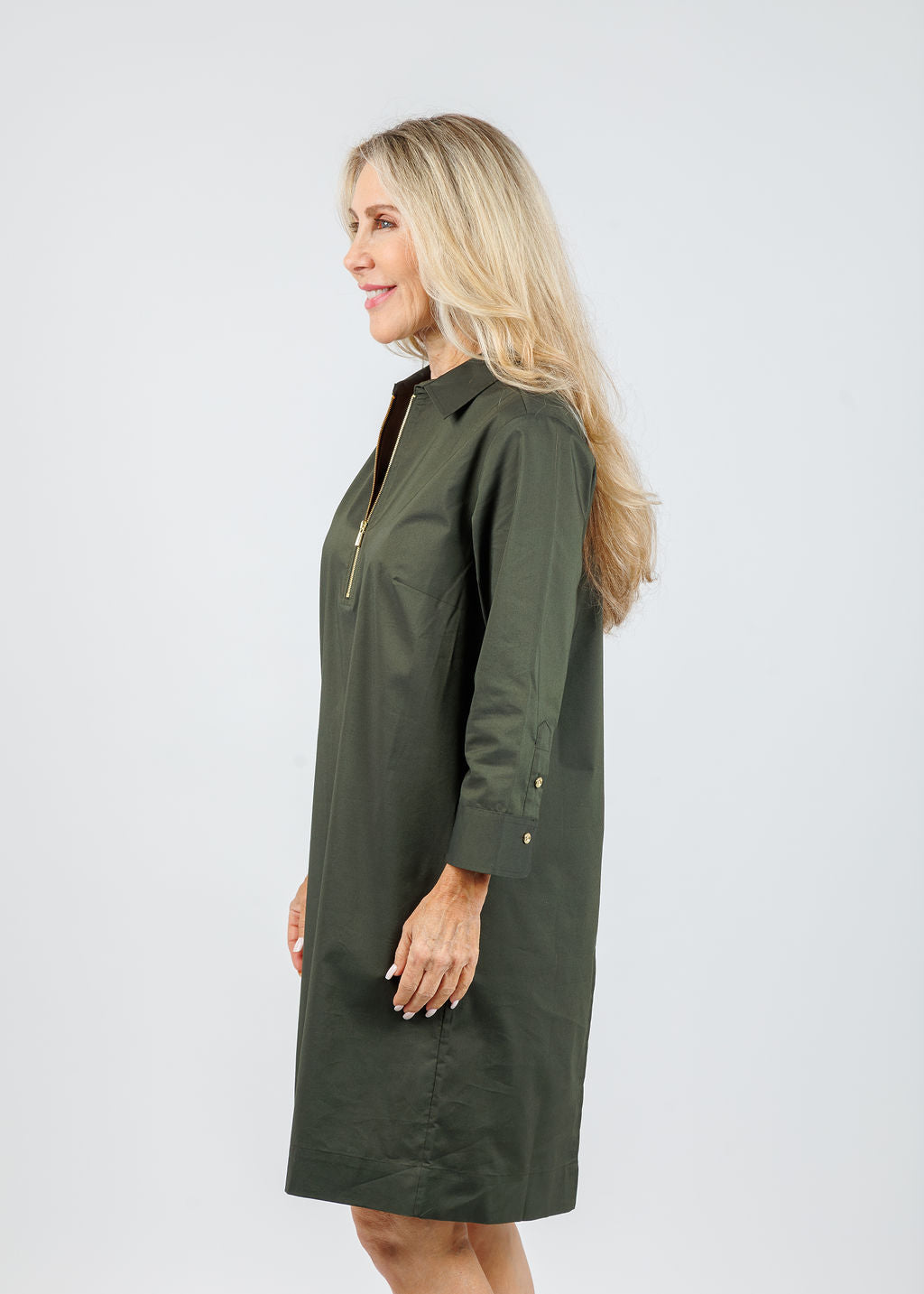 Hinson Wu Alessa Dress in Oregano available at Barbara Katz