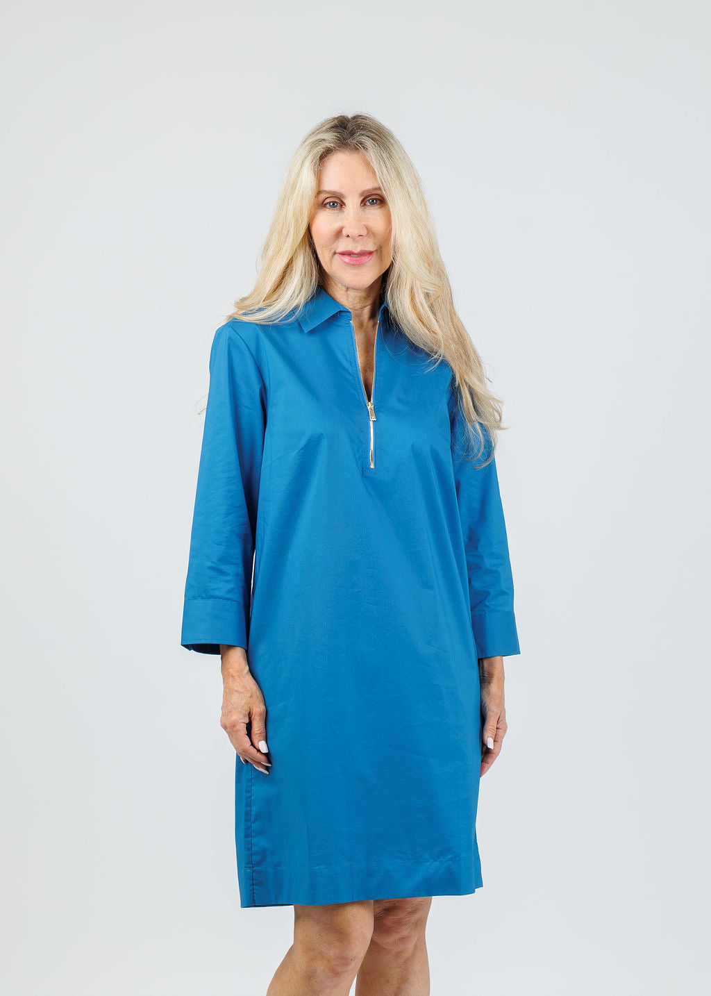 Hinson Wu Alessa Dress in Sapphire available at Barbara Katz