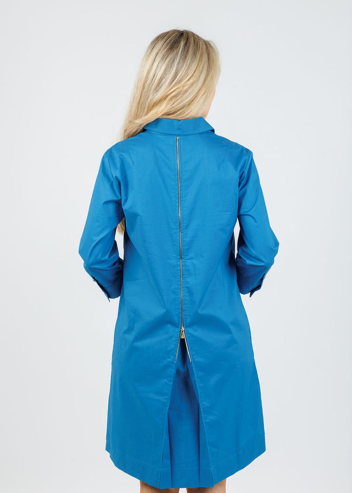 Hinson Wu Alessa Back Zip Dress in Sapphire available at Barbara Katz