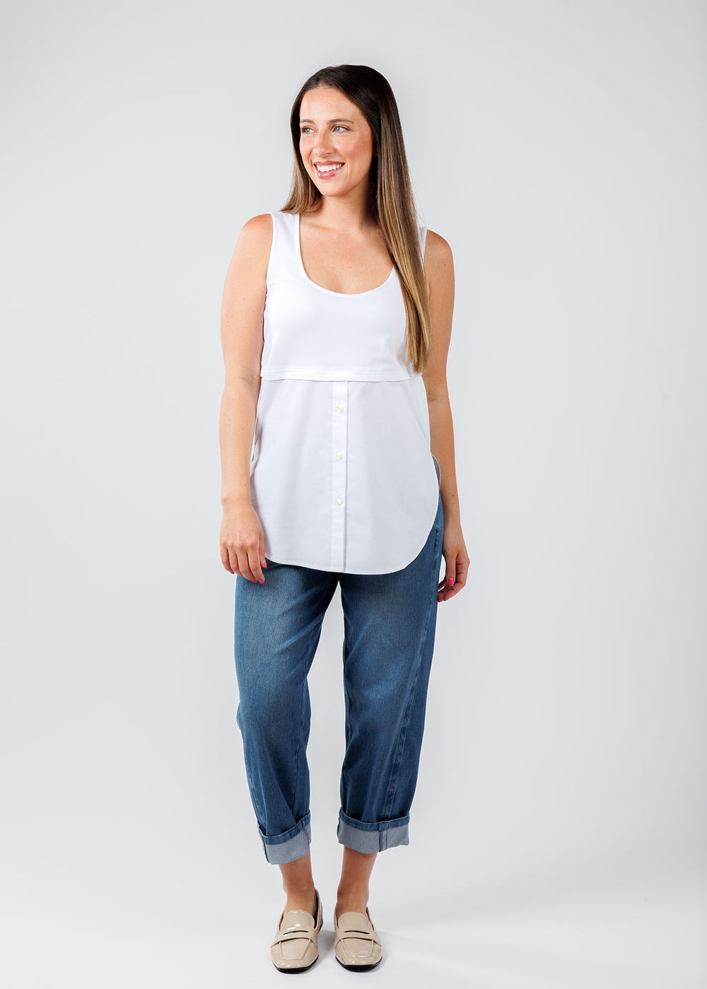 Hinson Wu Claire Sleeveless Foundation Layer available at Barbara Katz 
