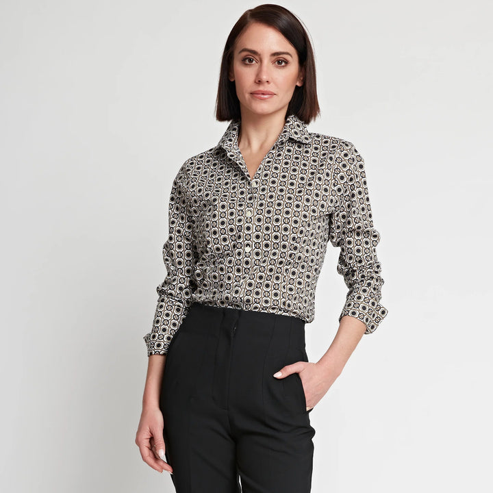 Hinson Wu Diane Shirt - Geo Tile