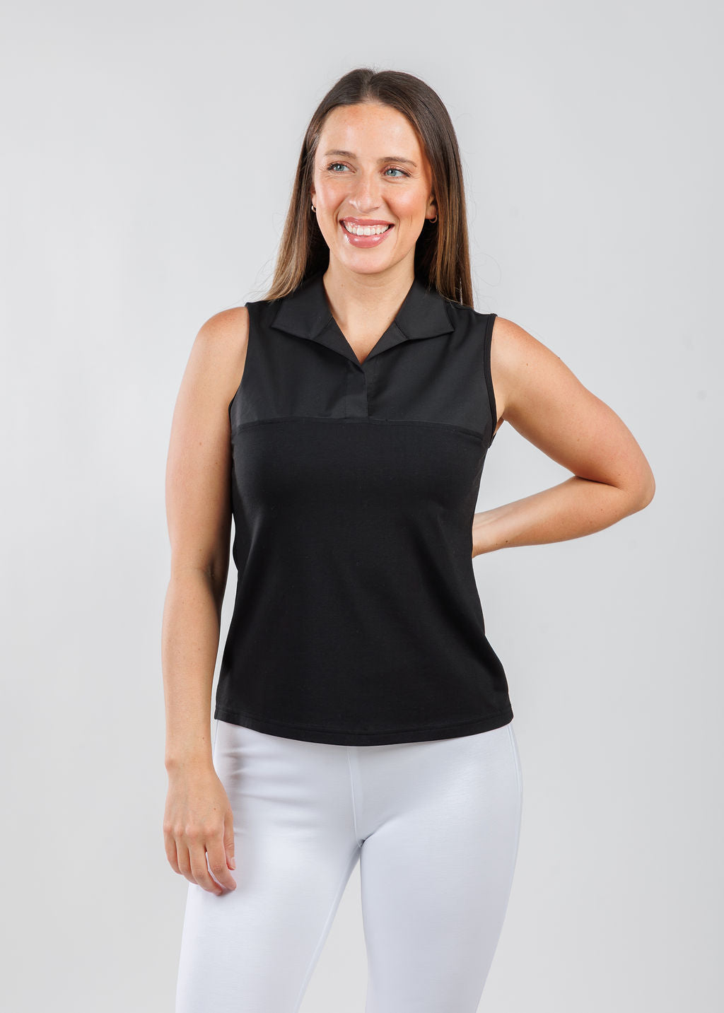 Hinson Wu Emma Foundation Layer in Black available at Barbara Katz. 
