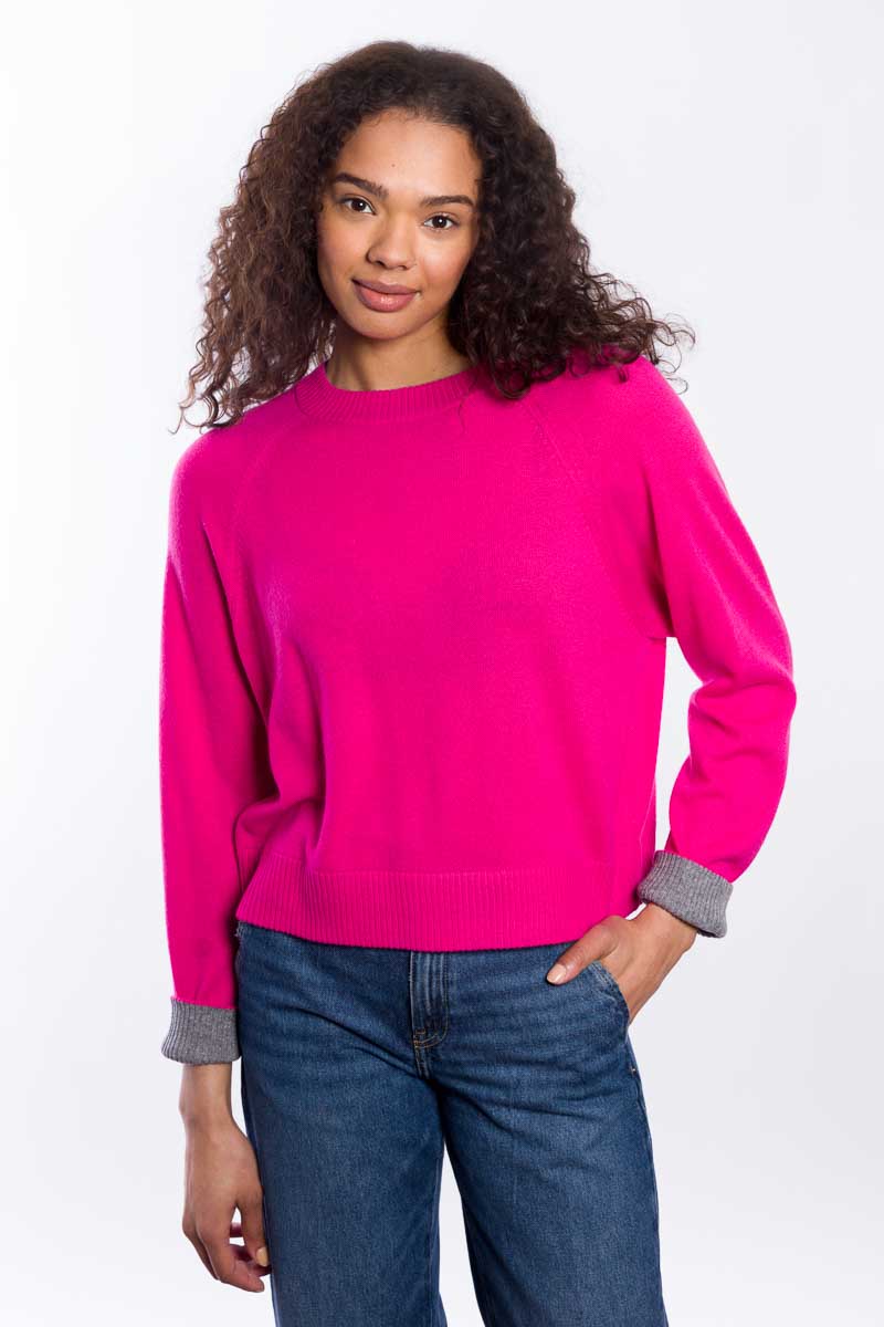 Kinross &amp;Isla Color Pop Sweatshirt available at Barbara Katz