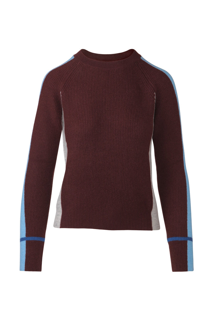 Kinross &amp;Isla Colorplay Rib Crew available at Barbara Katz