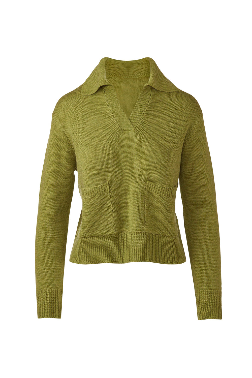 Kinross &Isla Splitneck Pocket Polo available at Barbara Katz