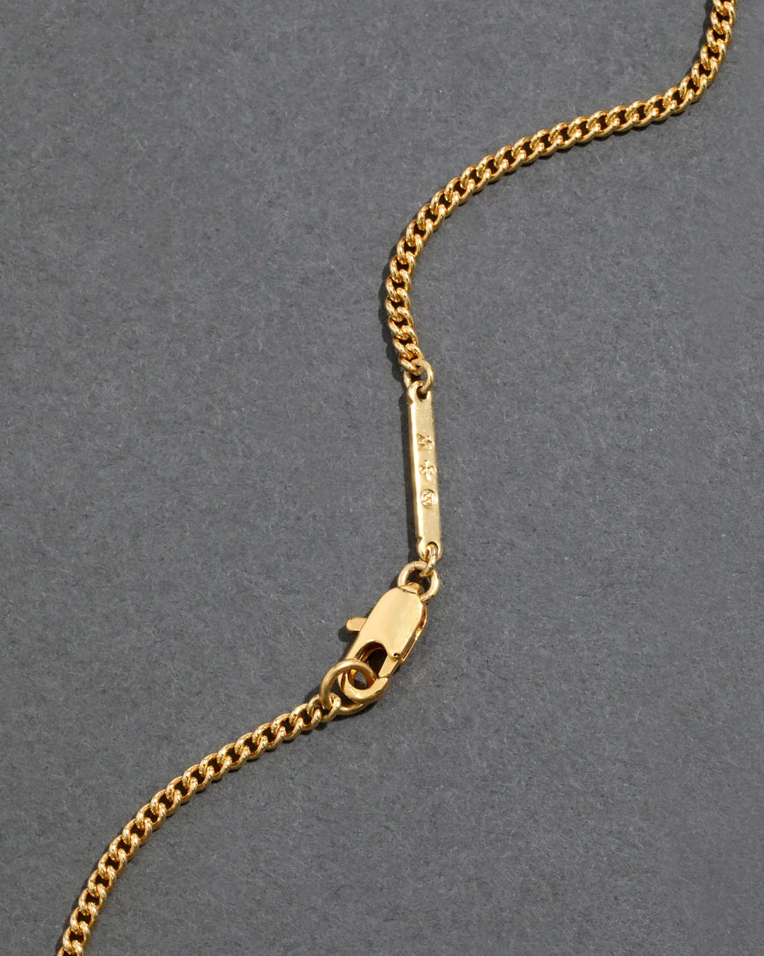 Alexis Bittar Brut Gold Long Station Necklace