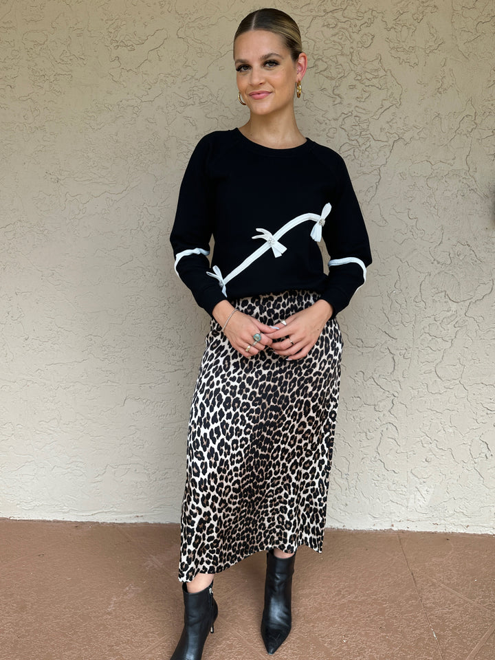 Suncoo Leopard Skirt