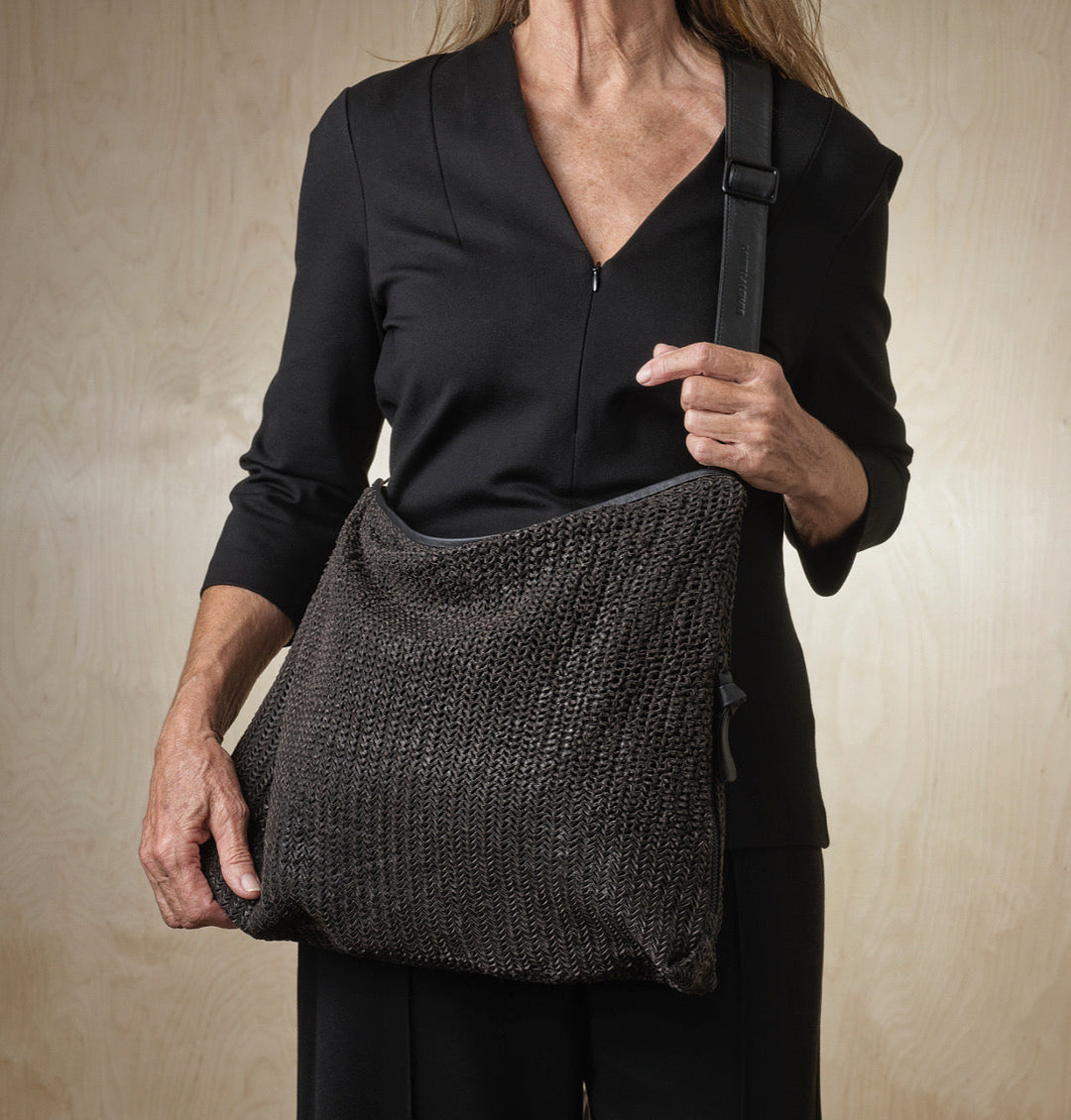 Daniella Lehavi Dallas Tote Bag in Oak available at Barbara Katz