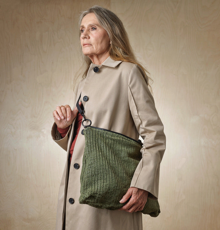 Daniella Lehavi Dallas Tote Bag in Rifle Green available at Barbara Katz