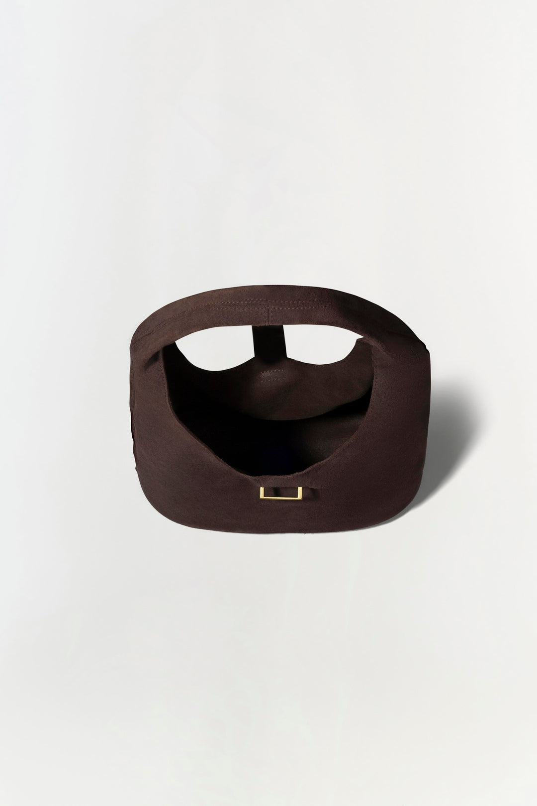 Simkhai Khai Suede Hobo Bag in Cacao available at Barbara Katz