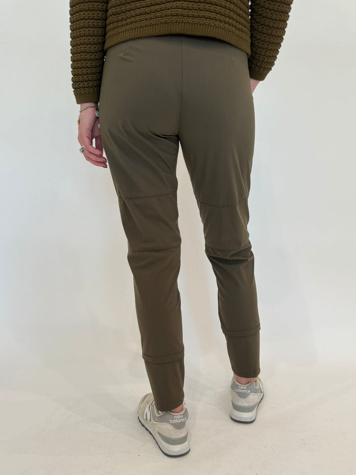 Raffaello Rossi Candy Pants - Olive available at Barbara Katz
