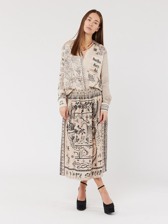 Isabel Printed Blouse