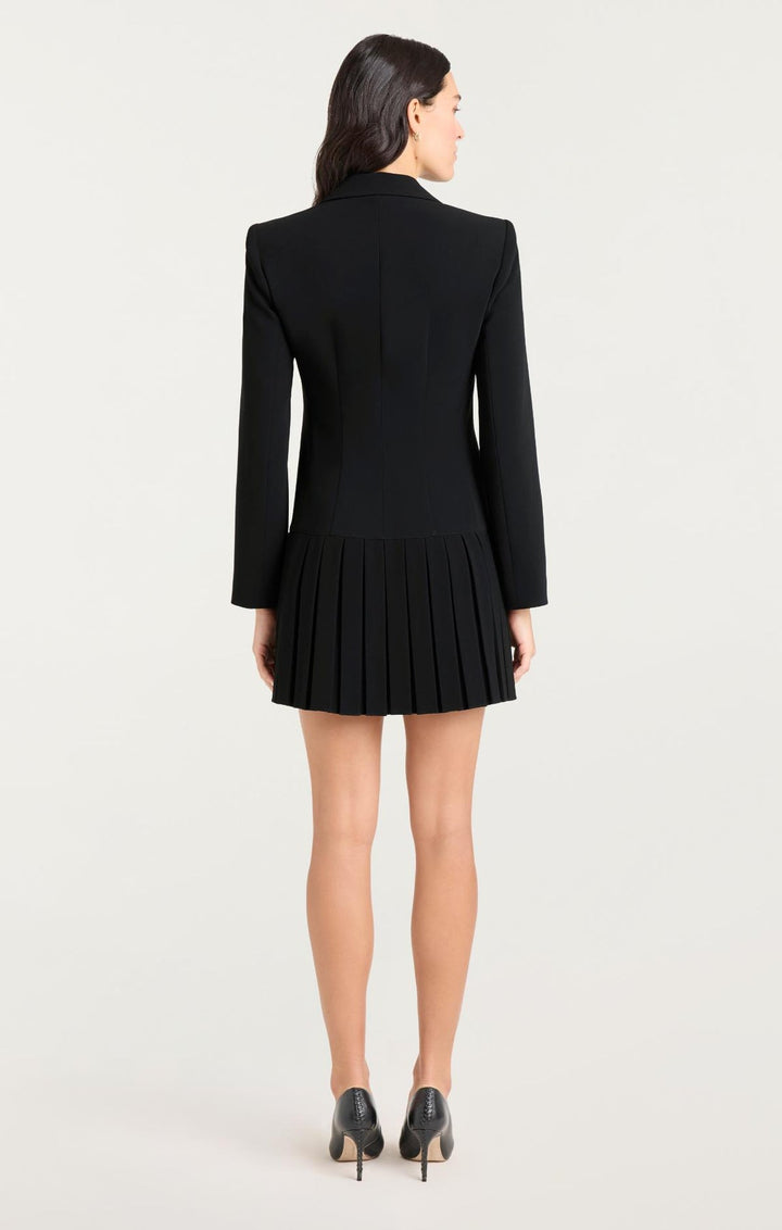 Cinq a Sept Saule Dress in Black available at Barbara Katz