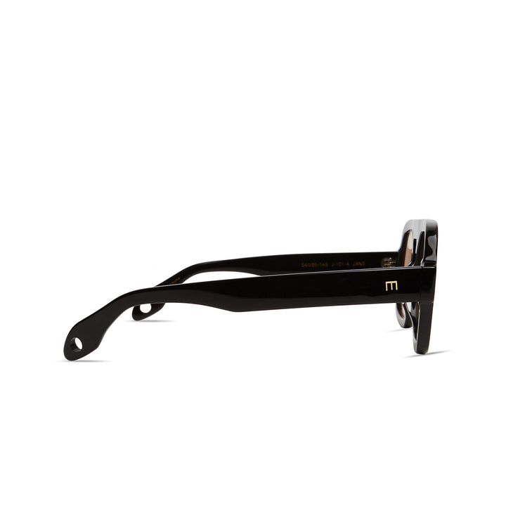 Elisa Johnson Jane Sunglasses in Gloss Black available at Barbara Katz