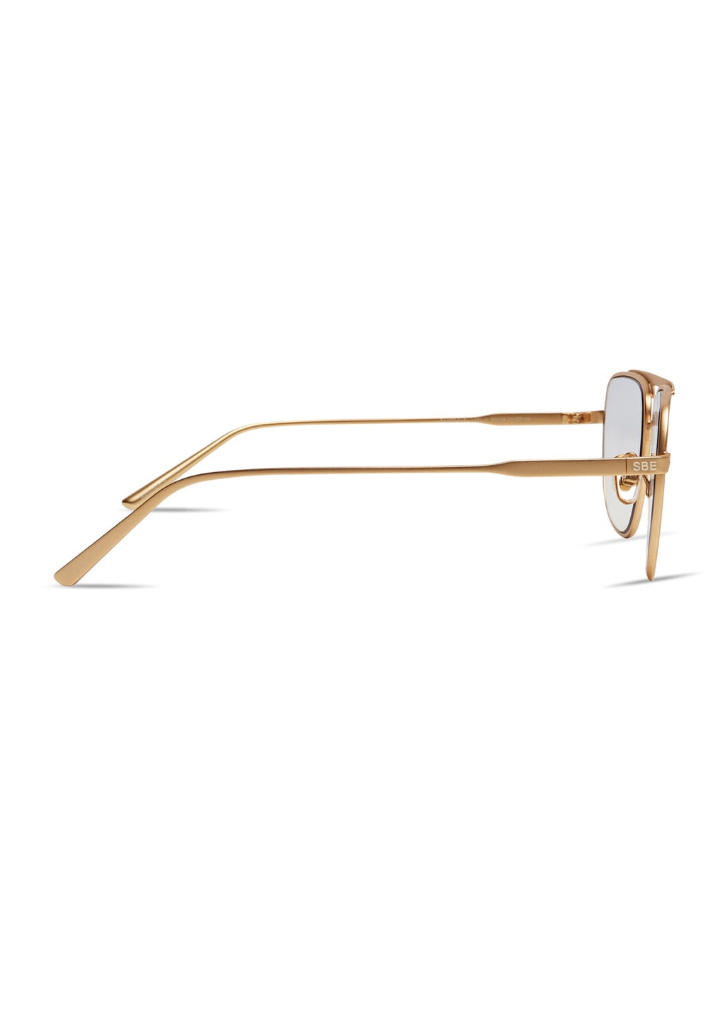 YA−MAN STA-212P GOLD Elisa Johnson Jane Sunglasses - Gold Metal – Barbara Katz