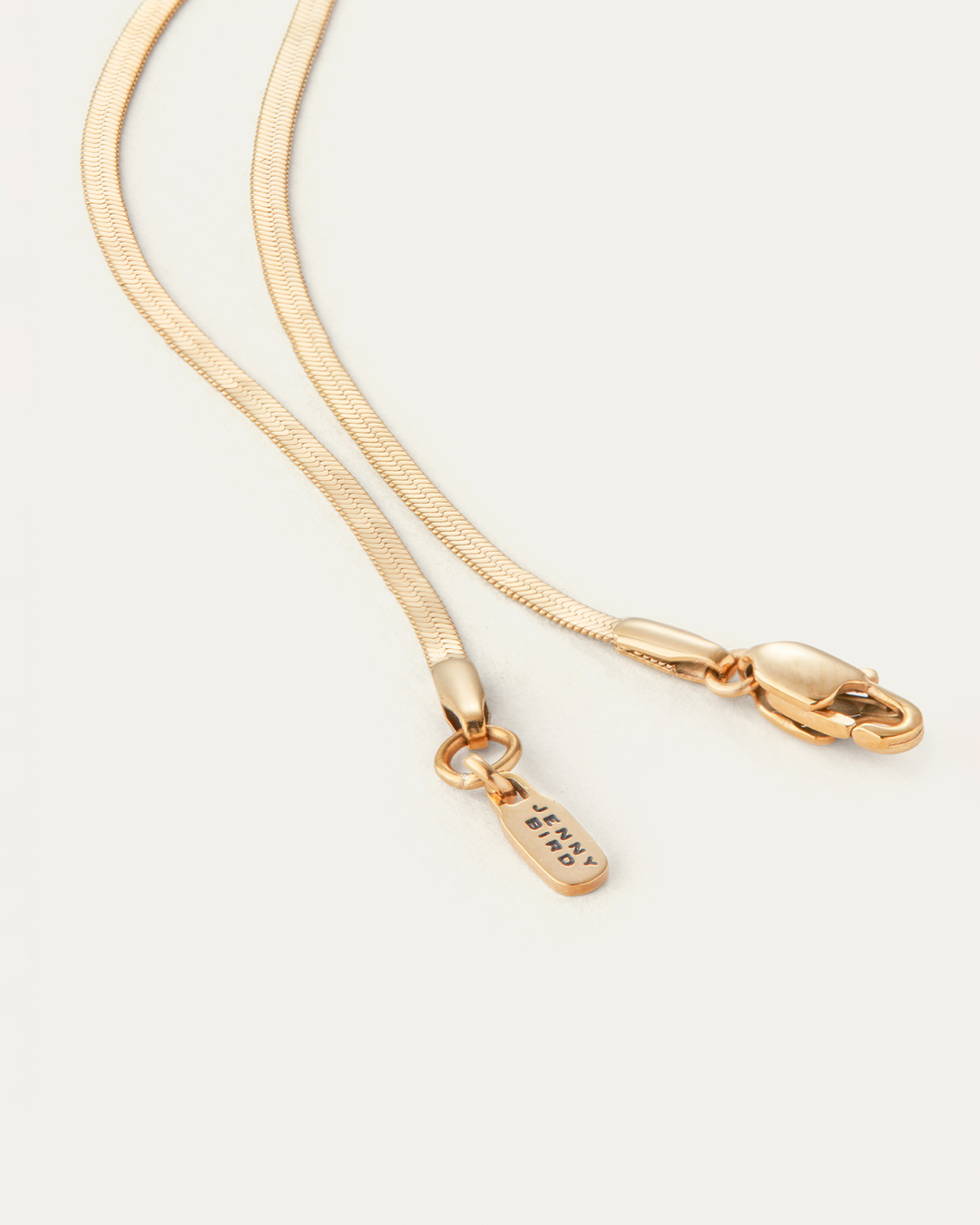 Jenny Bird Zeina Slim Chain Necklace in Gold available at Barbara Katz