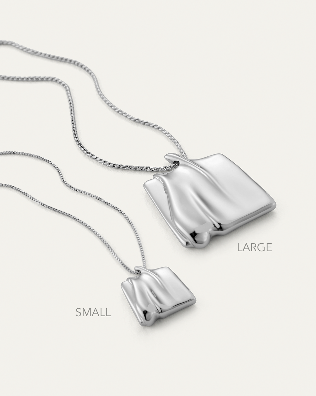 Jenny Bird Small and Large Sundra Pendant Necklace