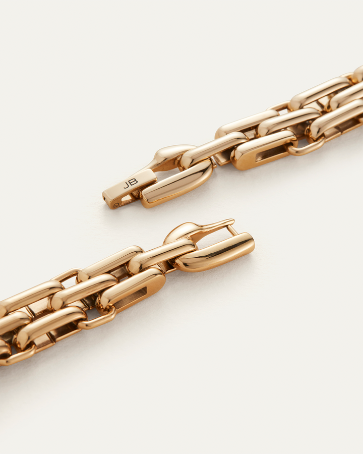 Jenny Bird Slim Penelope Bracelet  in Gold available at Barbara Katz