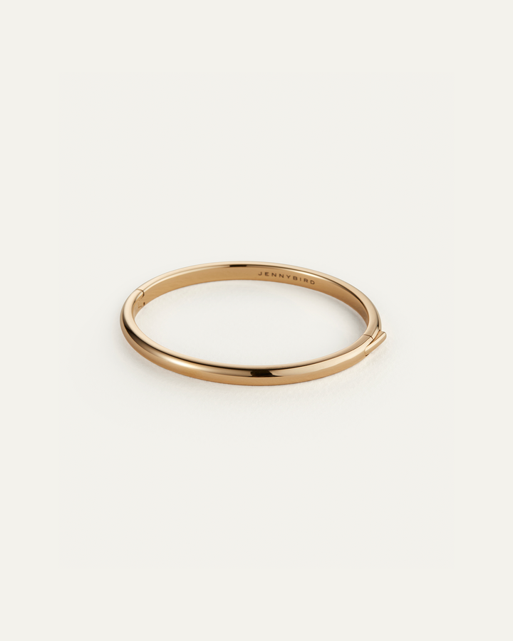 Jenny Bird Remi Bangle in Gold available at Barbara Katz
