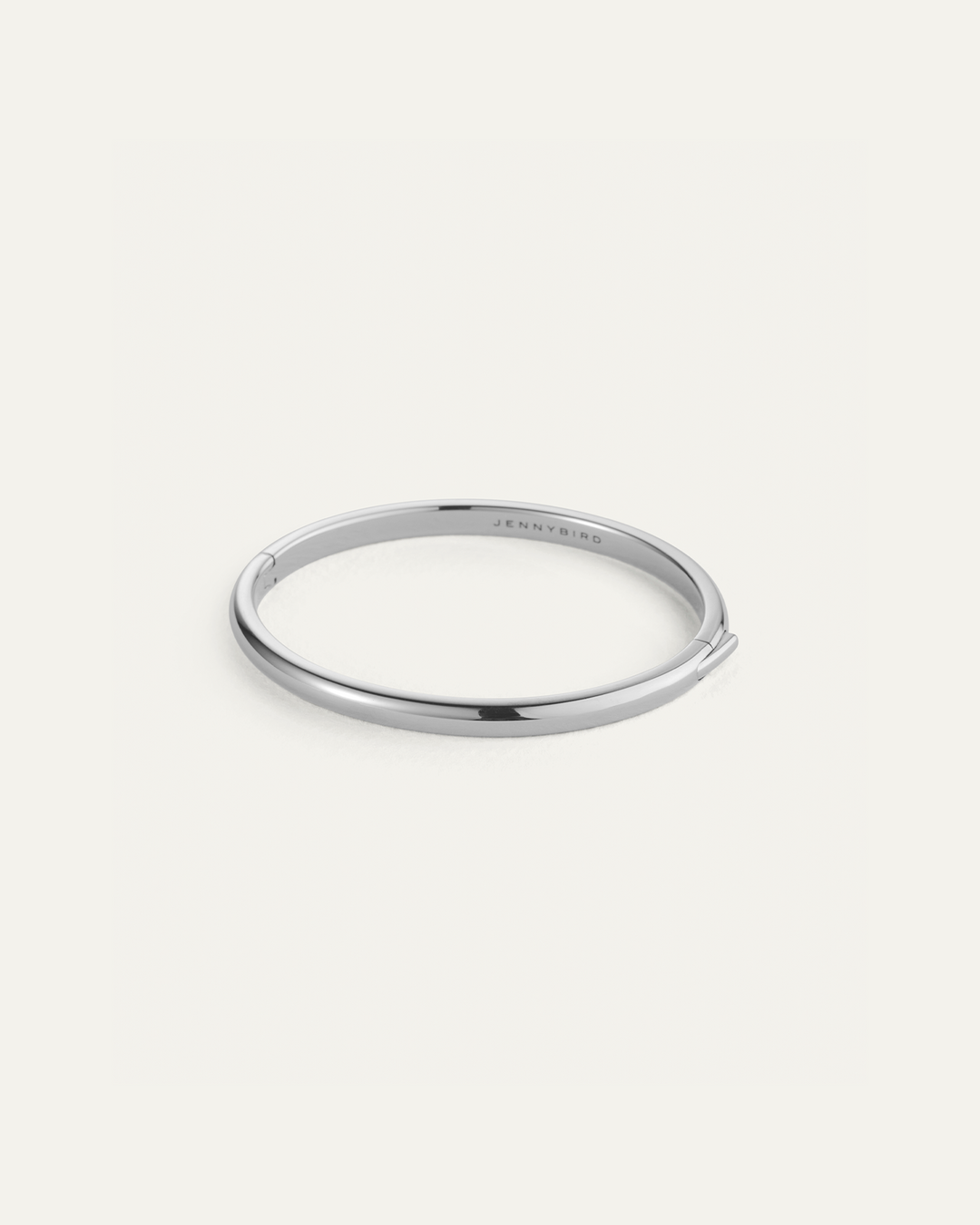 Jenny Bird Remi Bangle in Rhodium available at Barbara Katz