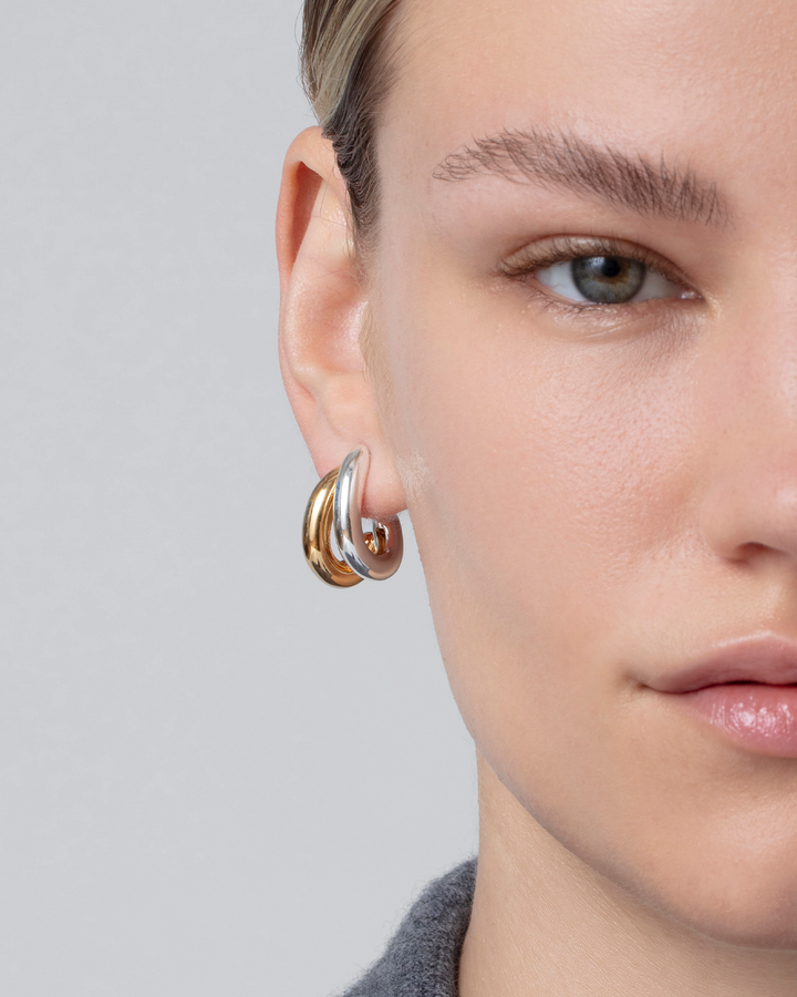 Jenny Bird Florence Earrings - Two Tone available at Barbara Katz