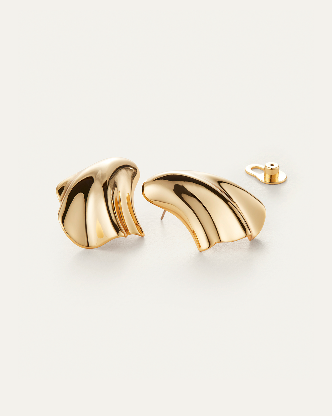Jenny Bird Lydia Earrings in Gold available at Barbara Katz