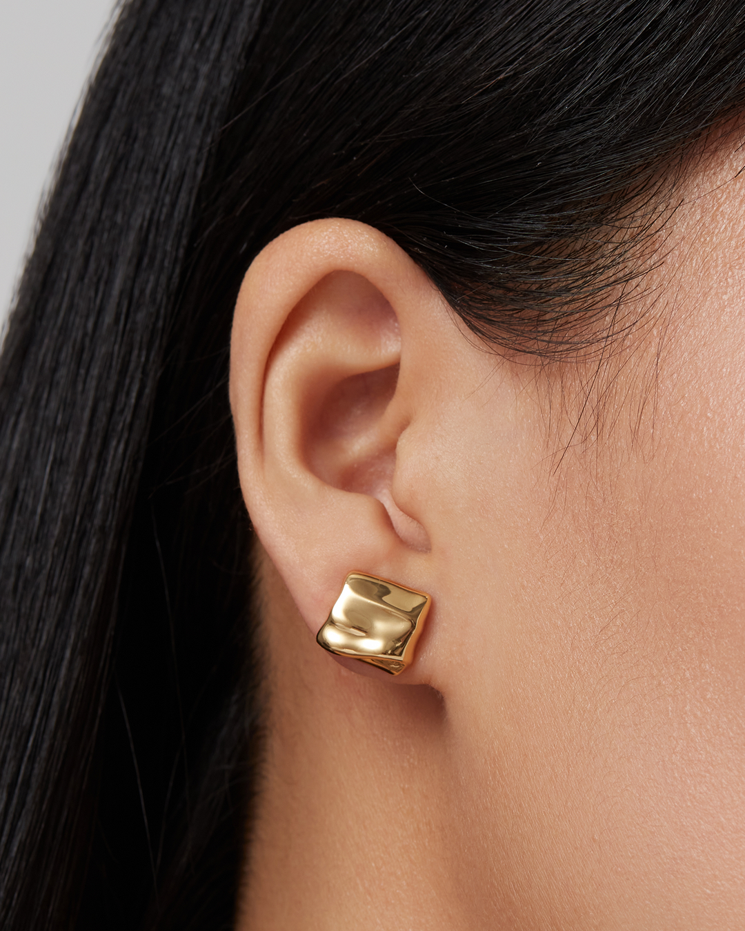 Jenny Bird Mini Sundra Earrings in Gold available at Barbara Katz