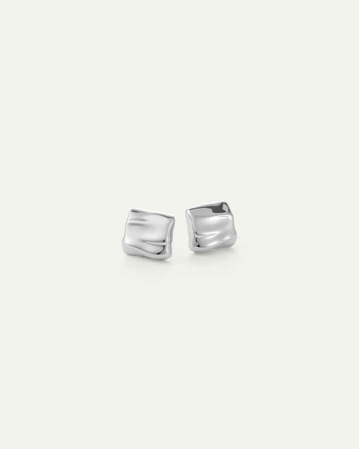 Jenny Bird Mini Sundra Earrings in Silver available at Barbara Katz