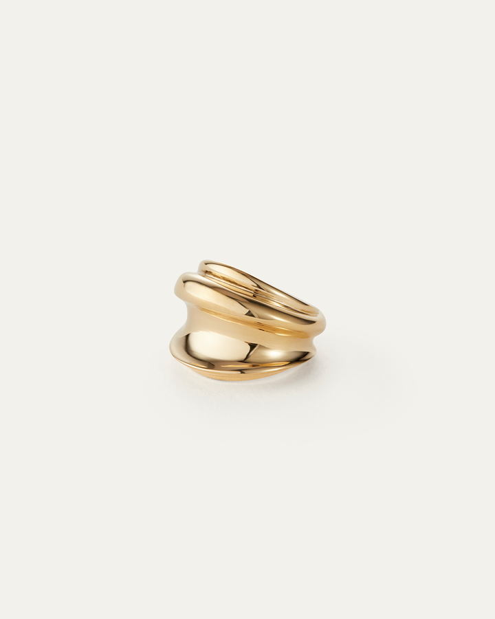 Jenny Bird Leona Ring in Gold available at Barbara Katz