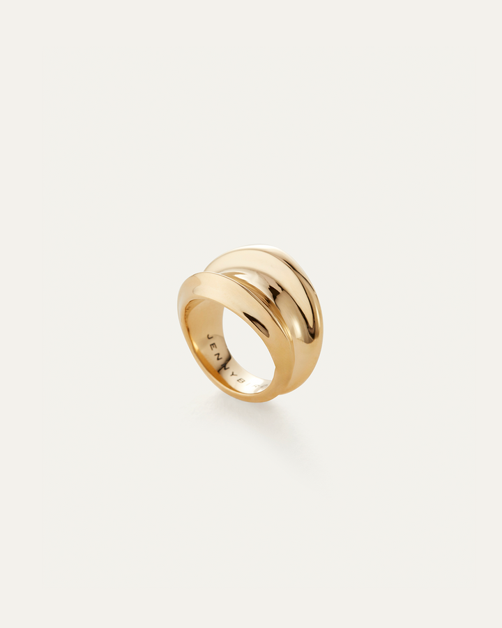 Jenny Bird Leona Ring in Gold available at Barbara Katz