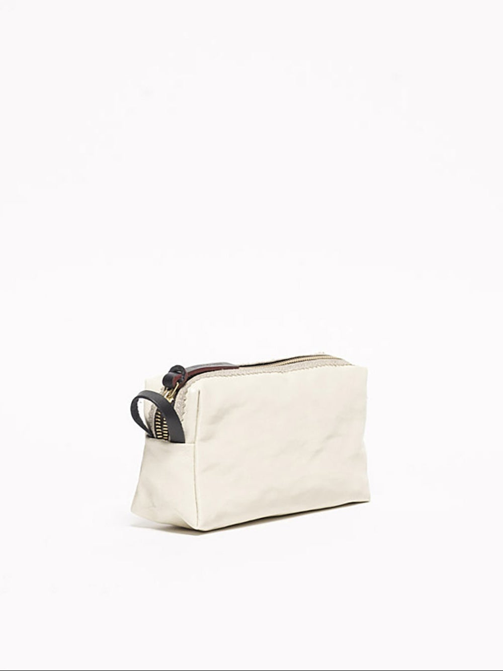 Jack Gomme Linen Blush Case in Cream available at Barbara Katz