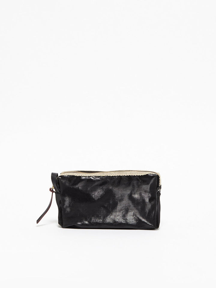 Jack Gomme Blush Linen Case in Black available at Barbara Katz