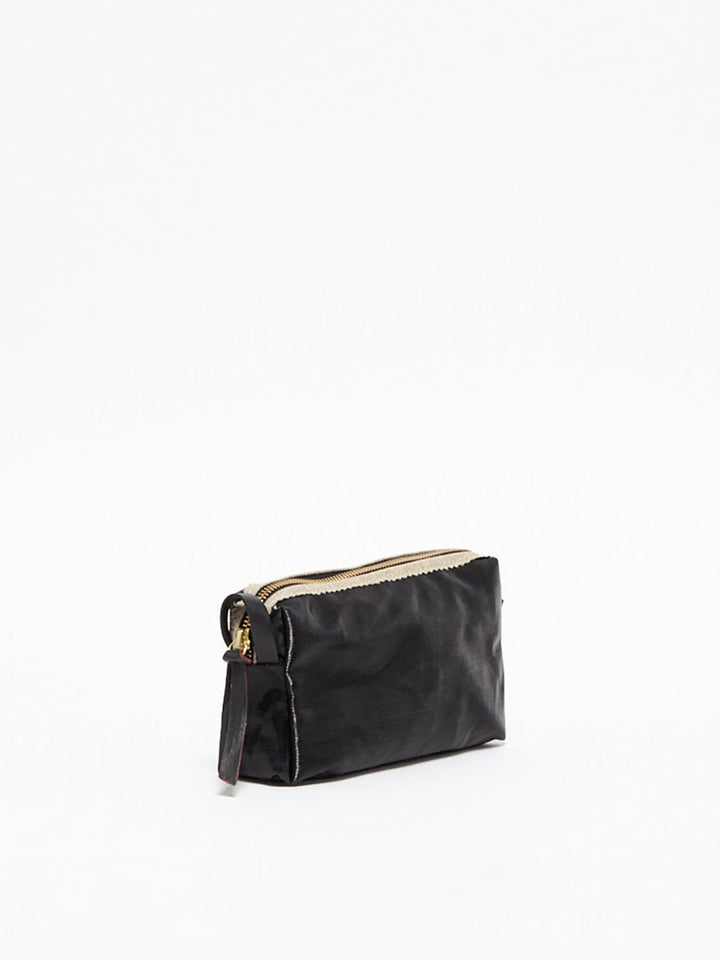 Jack Gomme Blush Linen Case in Black available at Barbara Katz