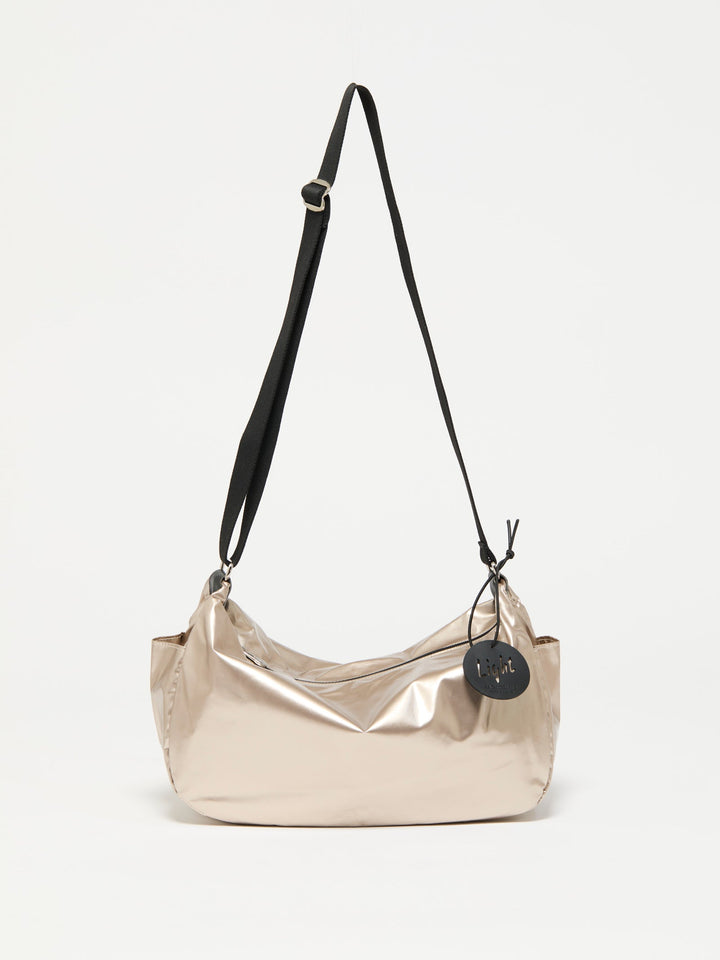 Jack Gomme Liris Light Original Shoulder Bag in Nacre available at Barbara Katz